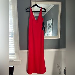 Brand New - Lulus Melora Red Sleeveless Maxi Dress - Red - Small
